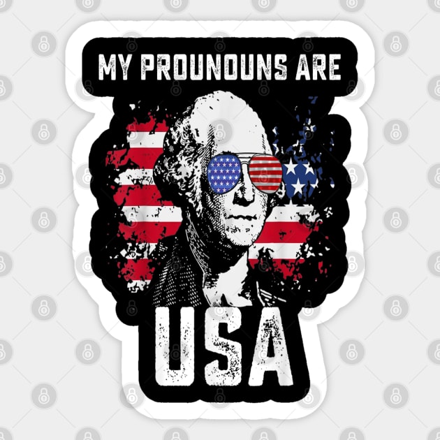 usa indepedence day Sticker by yousseflyazidi